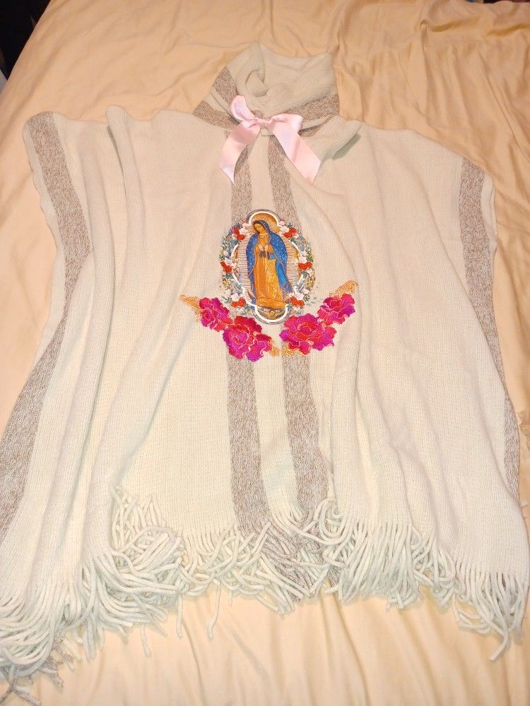 Lady Of Guadalupe Poncho/gaban