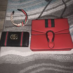 Designer Purse & Wallet (free headband)