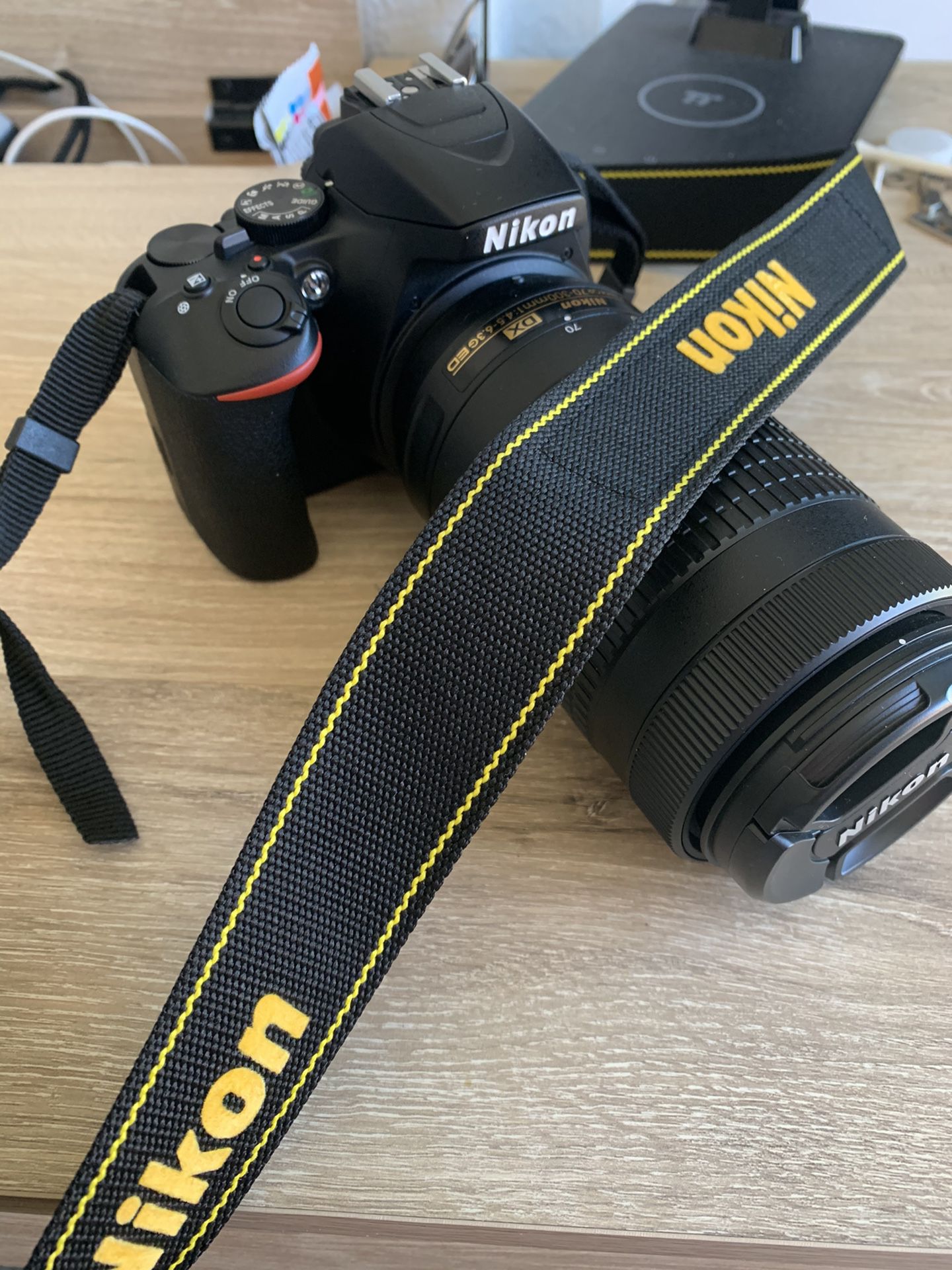 Nikon - D3500 DSLR Camera with AF-P DX NIKKOR 18-55mm f/3.5-5.6G VR and AF-P DX NIKKOR 70-300mm
