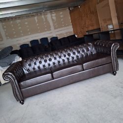 Dark Brown Leather $580 FIRM