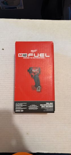 Brand New Milwaukee M18 Fuel Brushless 1/4” Impact Driver.      130 Firm on Price.     130 Firme en Precio.