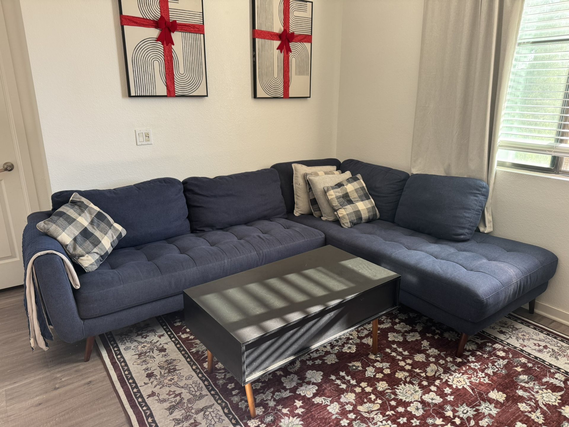 Living Spaces Sectional