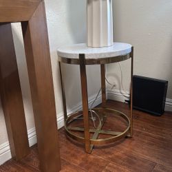 Real marble Side Table
