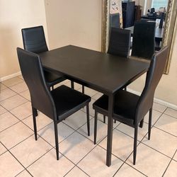 Dining table with 4 chairs