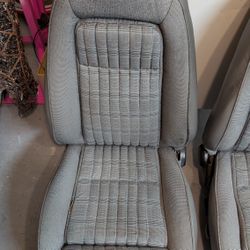 Fox Body Mustang Cloth Front seats