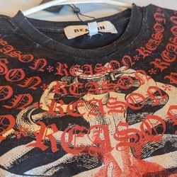 Reason Brand Skeleton Graphic Tee 