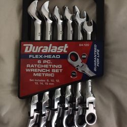 Duralast Ratcheting Wrench Set Metric