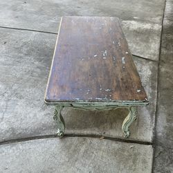 Vintage inspired coffee table