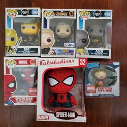 FUNKO POP IRON MAN SPIDERMAN MARVEL LOT