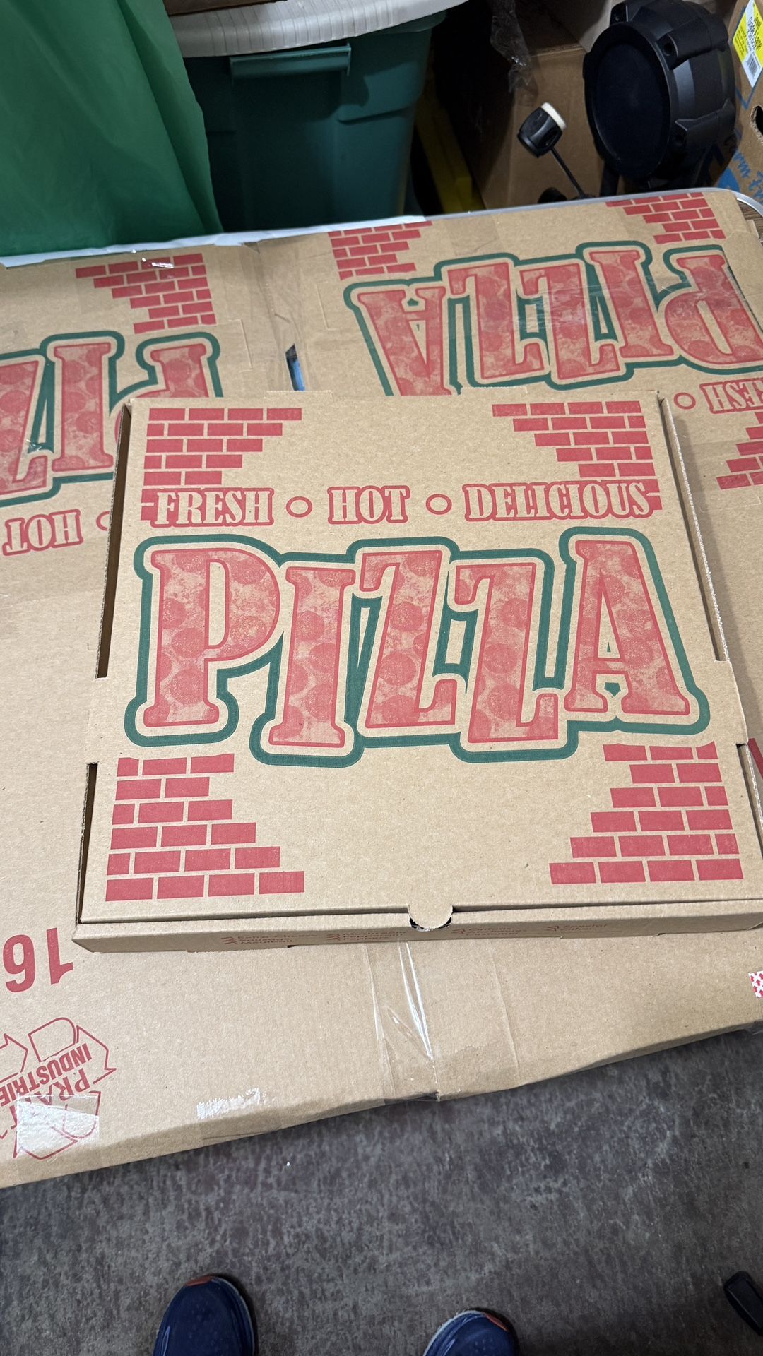 New Pizza Boxes Size 16 Bulk Lot 2000 Pcs (40 Packs x 50) Pratt Industries