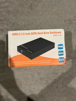 NEW USB 3.0 3.5 Inch SATA Hard Drive Enclosure RSH-319