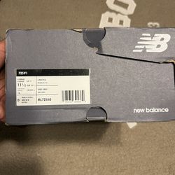 New Balance Size 11 1/2  Like New. 