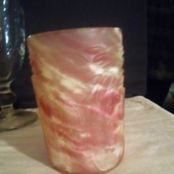 Mid Century Llanit Olamtov Jurusalam Pink Art