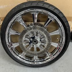 21” Performance Machine Revel Wheel Package