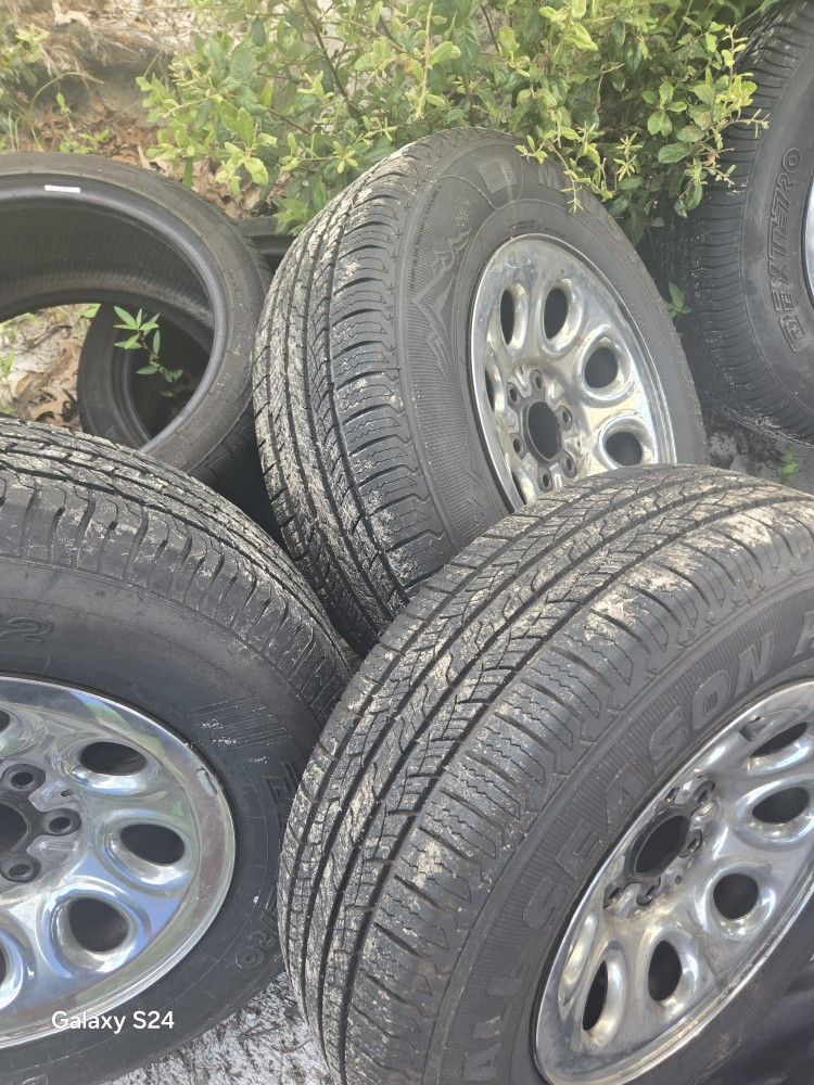 Chevy Rims A D Tires 6 Lug