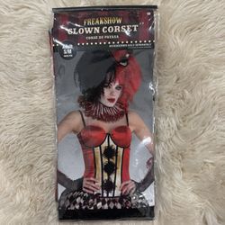 Freak Show Clown Corset Costume