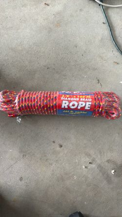 Diamond Braid Rope 3/8" x 100 ft