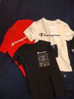 Champion T-Shirts (Youth S - 8)