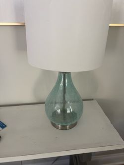 Vases, Lamp and Sign