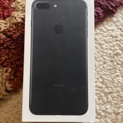 iPhone 7 Plus (BOX ONLY) NO ACCESSORIES $8