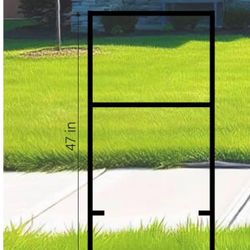 Metal Yard Sign Frames – Real Estate House For Sale / Garage Sale / Lawn Signs – 24x18