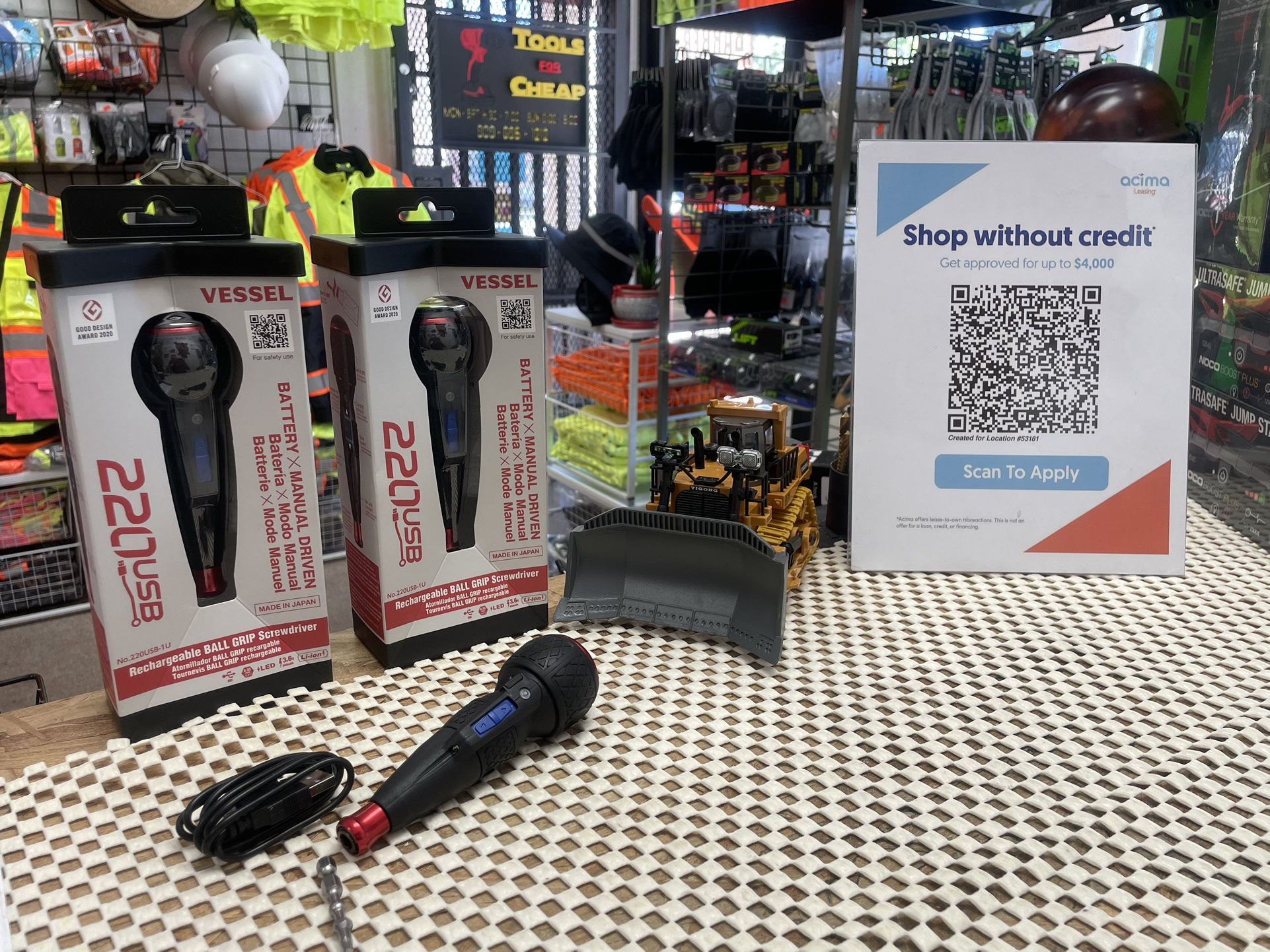 Vessel Rechargeable Ball Grip Screwdriver ( JAPAN MADE )