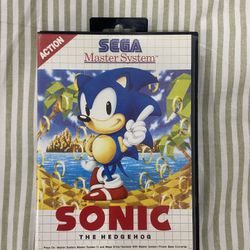Sonic Sega Master System 