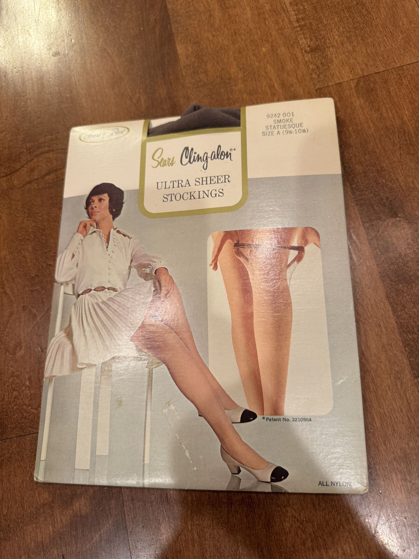 Women’s vintage 1960s Sears cling on ultra Stockings Shipping Available