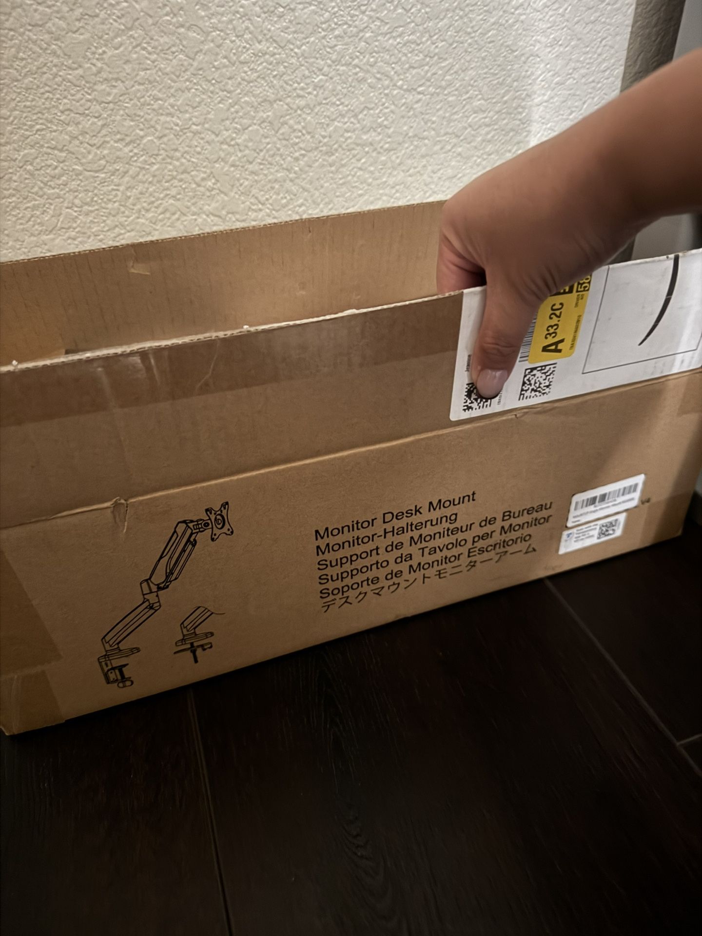 Single Monitor Desk Mount