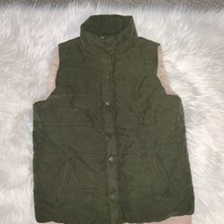 B-Sharp Fuzzy lined vest. Sz Lg. Virtually New!