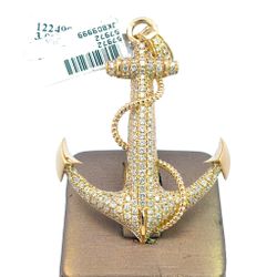 14KY Diamond Pendant