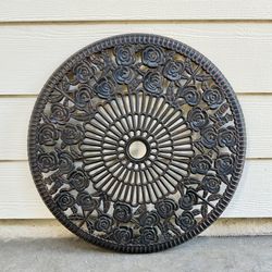 Metal Outdoor Medallion Wall Decoration