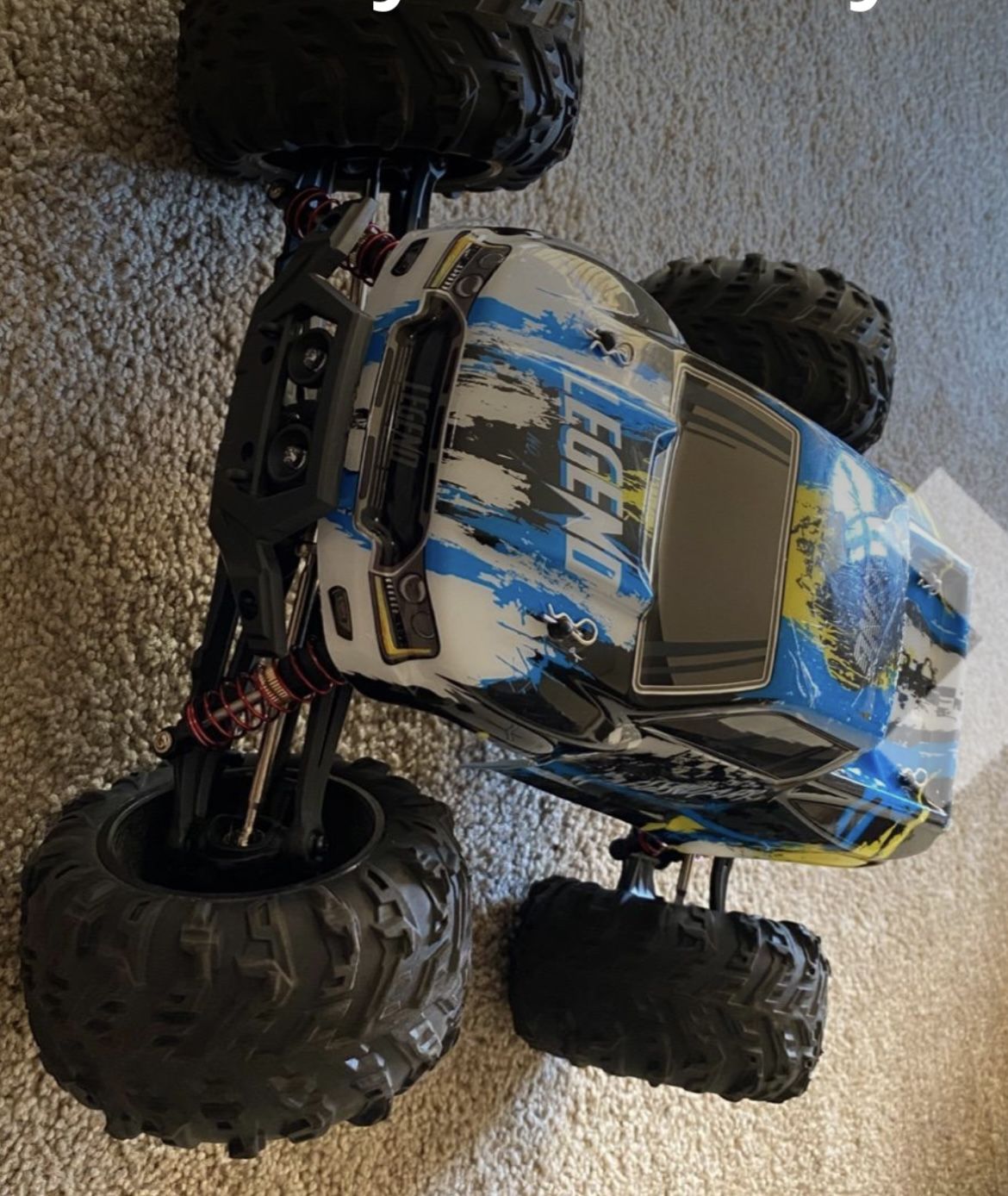 Brand new Very Big LAEGENDARY 1:10 Scale 4x4 Off Road RC Truck Hobby Grade Brushed Motor Truck