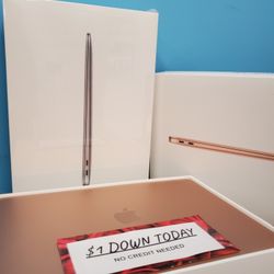 Apple MacBook Air M1 Chip 13in - $1 Down Today - NO CREDIT Needed