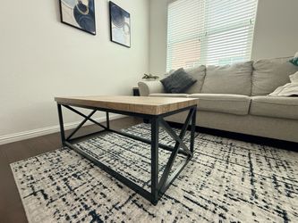 Coffee Table and end table with Metal Frame
