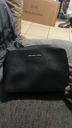 Michael Kora black crossbody bag