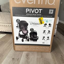 Brand New Car Seat And Stroller (in Box)