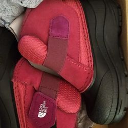 Toddler North face Pink Winter Boots