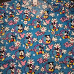 Disney Woman's Top Scrub