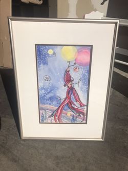 Framed Art - “Clowning Around #5” - $50