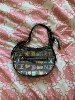 Dooney & Bourke Black Logo Purse