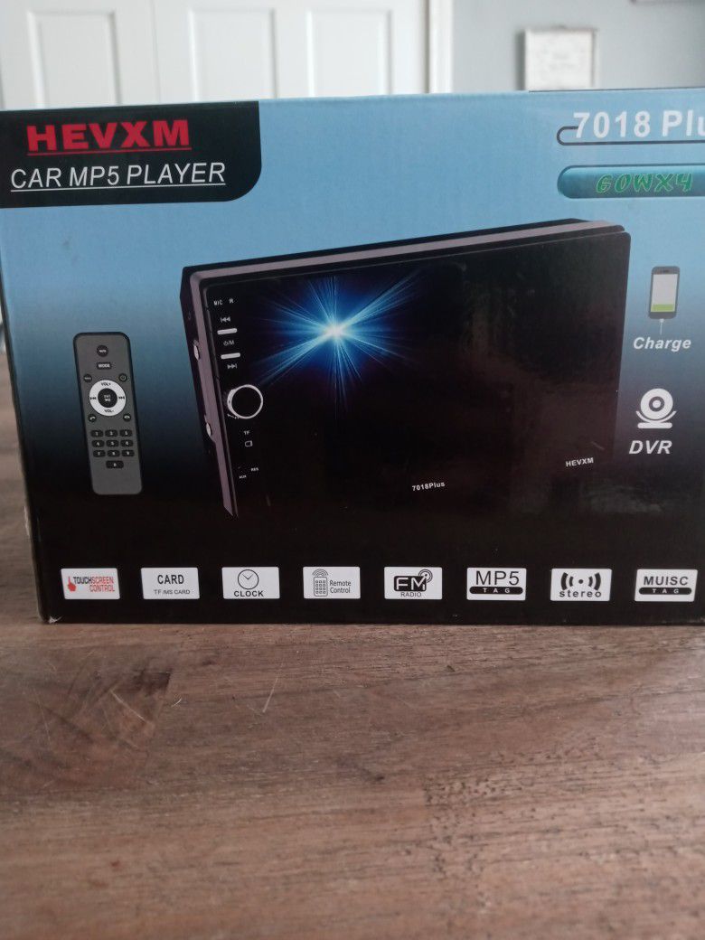 CAR MP5 PLAYER, SONY RECEIVER, & PIONEER 6 CD PLAYER