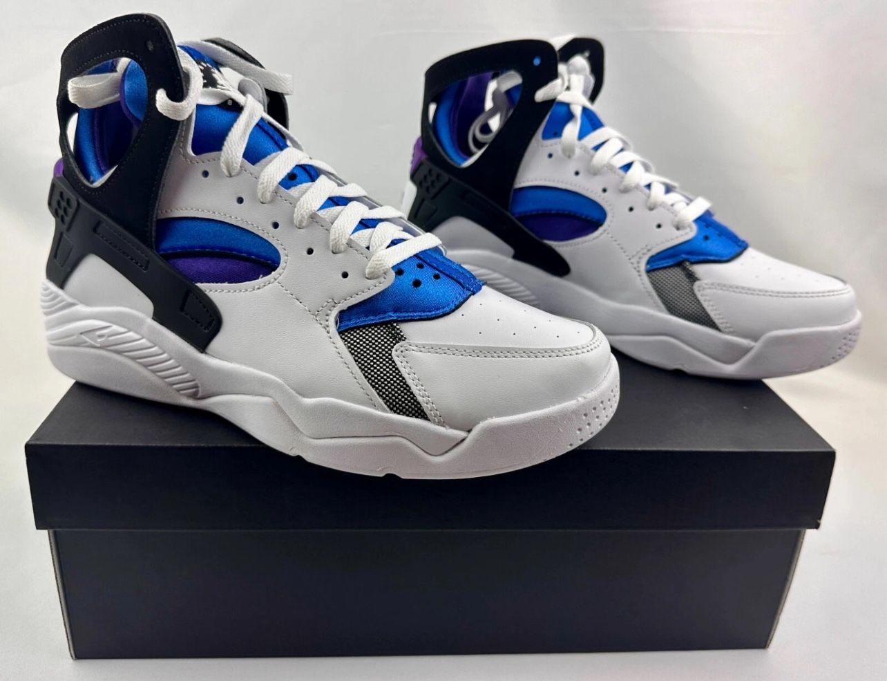 Nike Air Flight Huarache Purple Royal Blue Mens