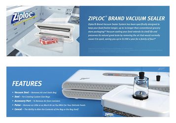 Ziploc Vacuum Sealer System V151
