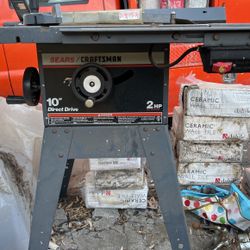 Sears Craftsman Table Saw
