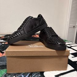 Christian Louboutin Seavaste 2 Black Sneakers