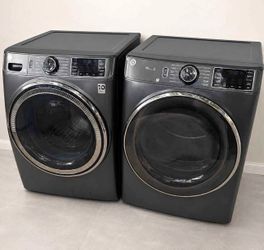 GE washer and dryer