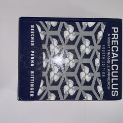 Precalculus “A Right Triangle Approach “ 4th Edition 