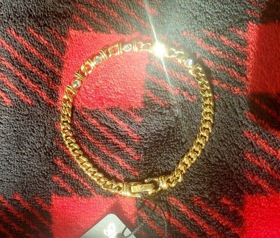 Annaleece By DeVries Bracelet - Gold/Swarovski