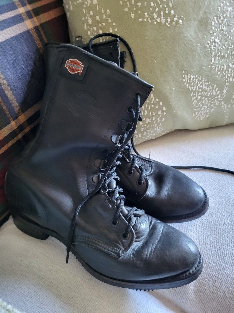 Vintage Harley Davidson boots